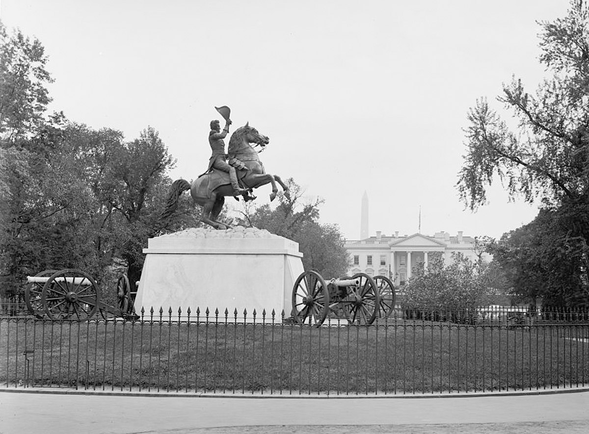 Jackson's Statue Side