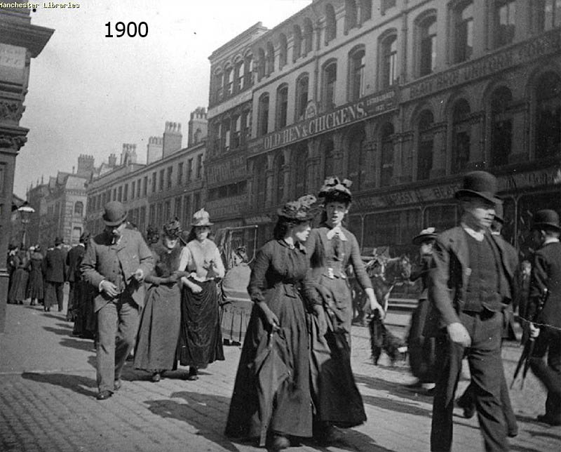 Women Crossing the Street