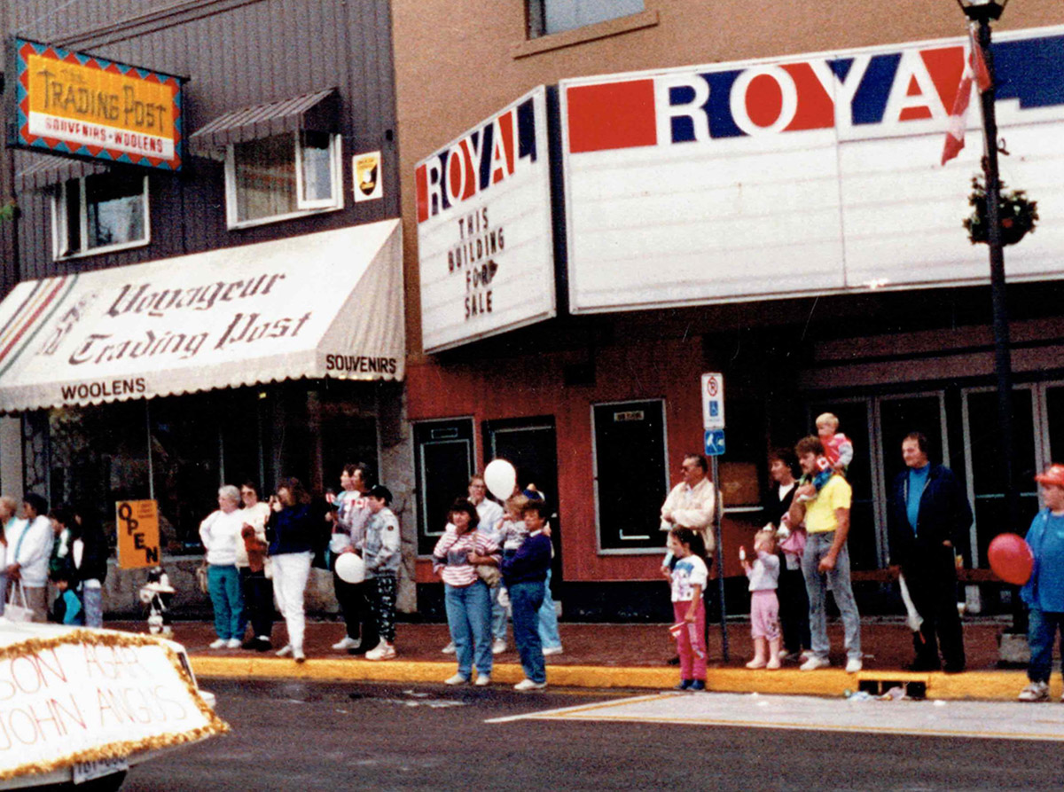 Watching a Parade