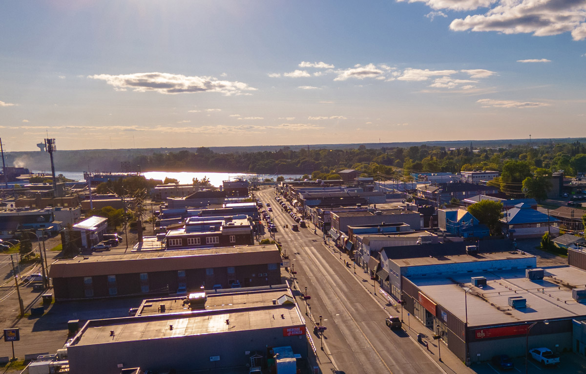 West from Water Tower