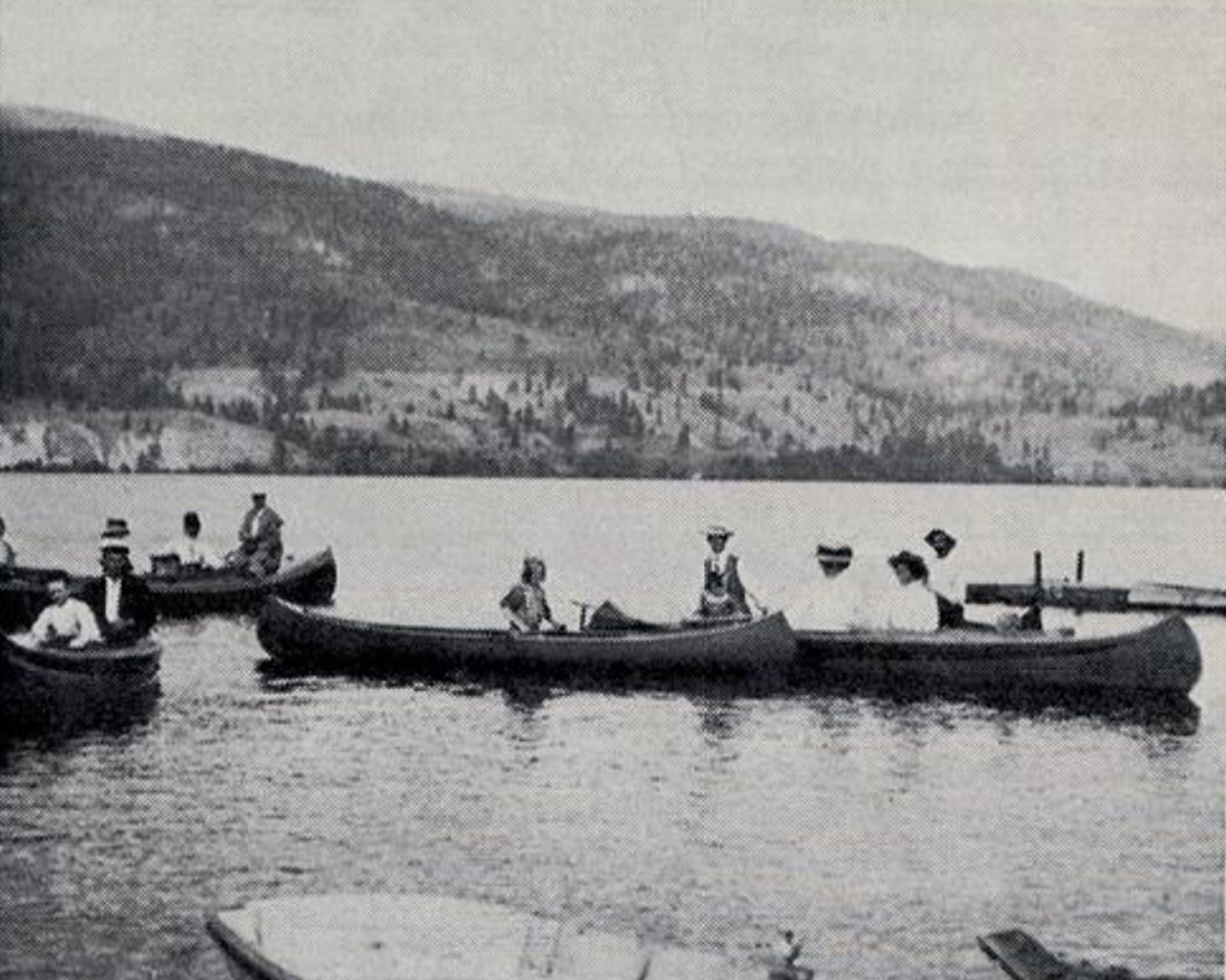 Canoeing in Kaleden