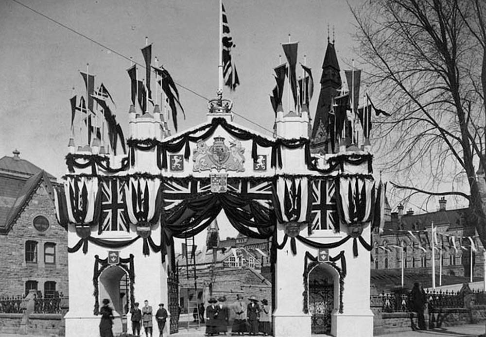 Decorations for the Duke of Connaught's Visit