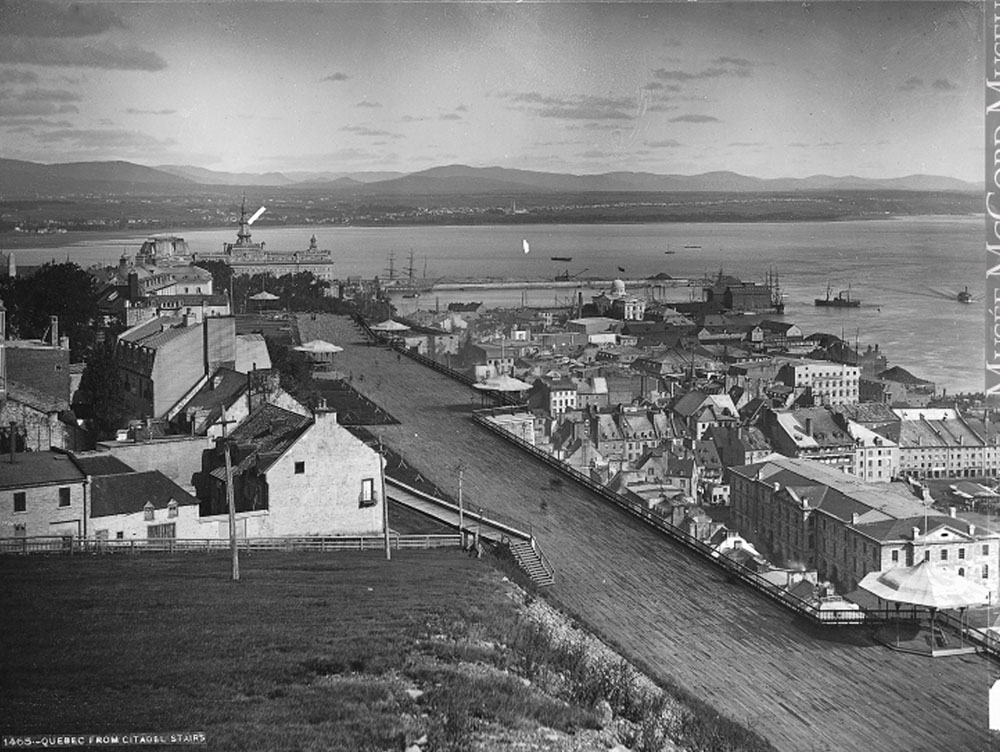 Quebec City from the Citadel.