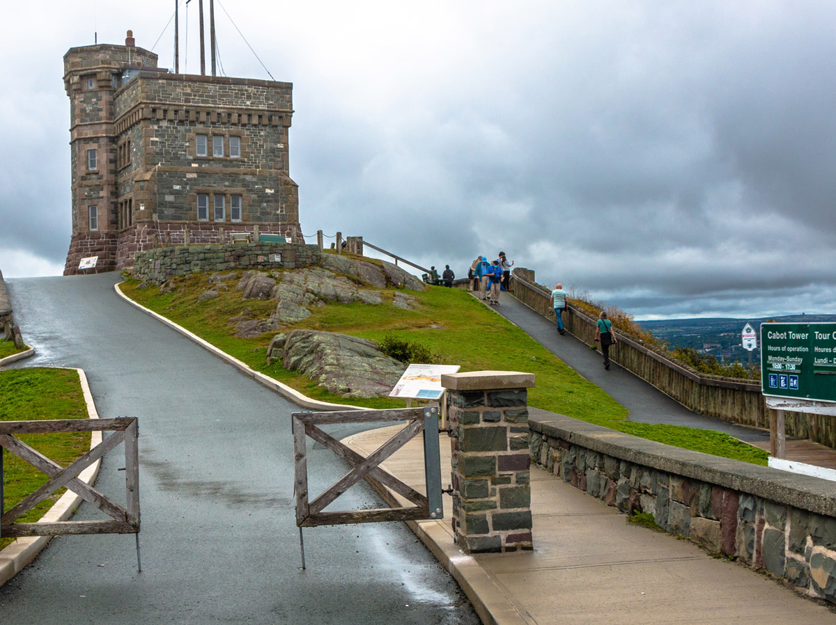 A Drive to Cabot Tower