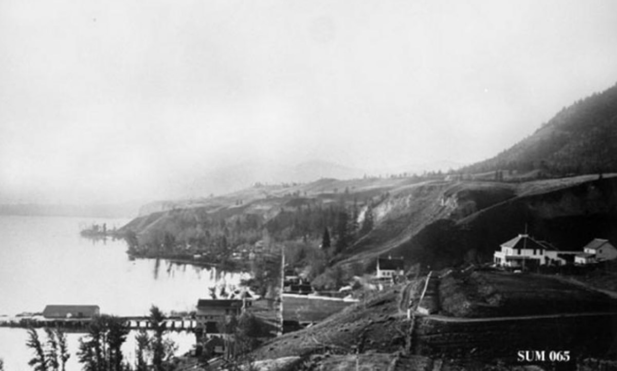 A View of Summerland's Waterfront