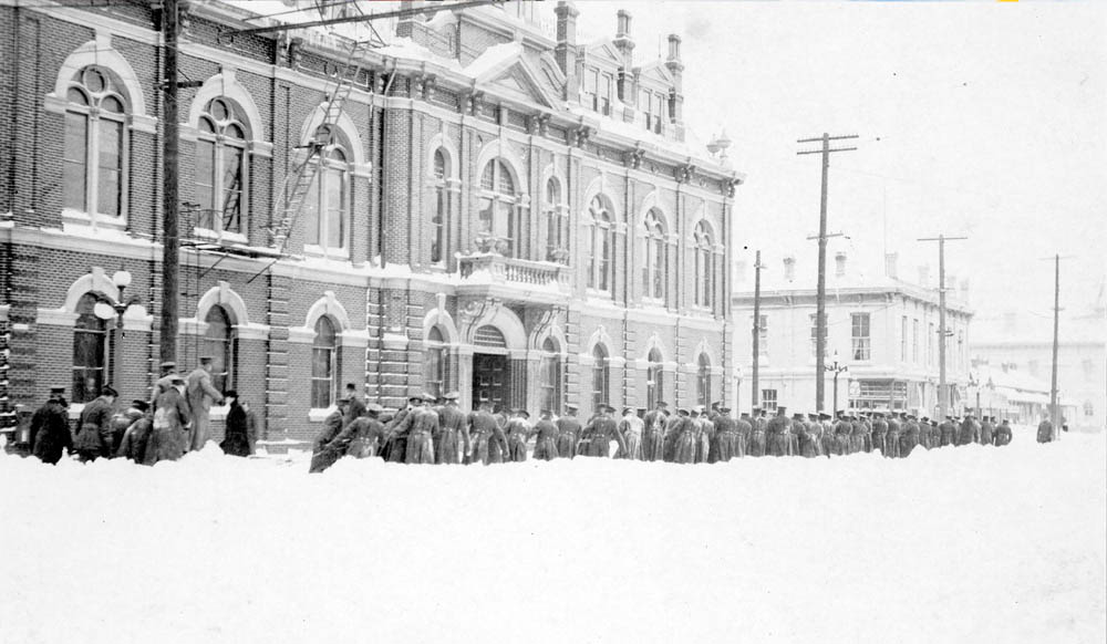 Soldiers in the Snow