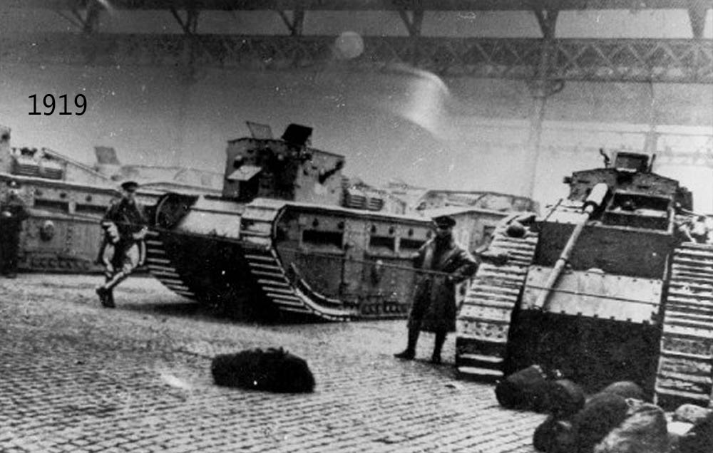 Tanks at the Cattle Market