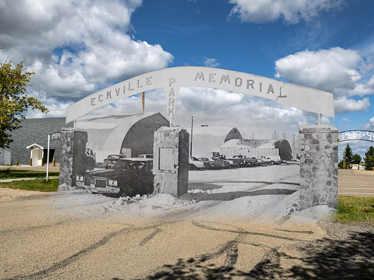 Entry to Memorial Park